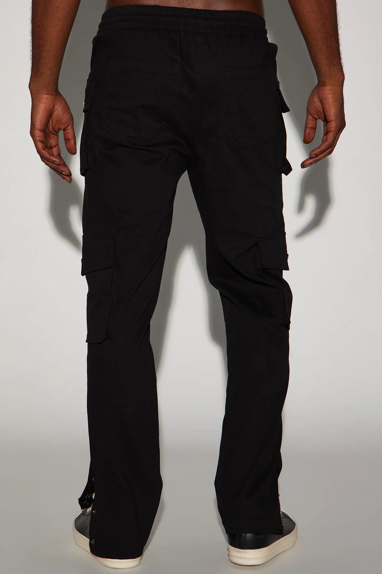 Worker Cargo Pants - Black