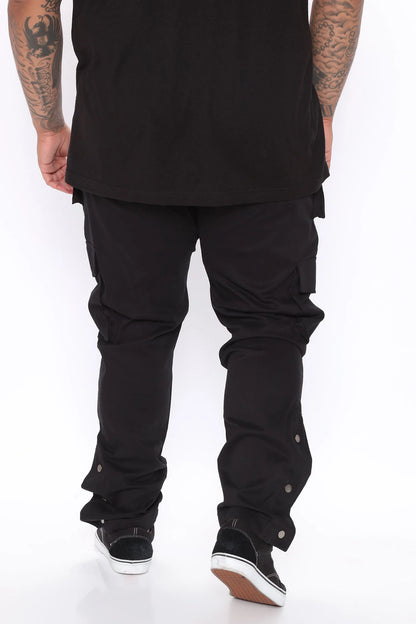 Worker Cargo Pants - Black