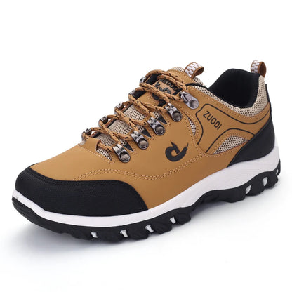 Men Treking Shoes round Toe Climbing Hiking Shoes Outdoor Sneakers Breathable Men Trainers Comfortable Walking Casual Men Shoes