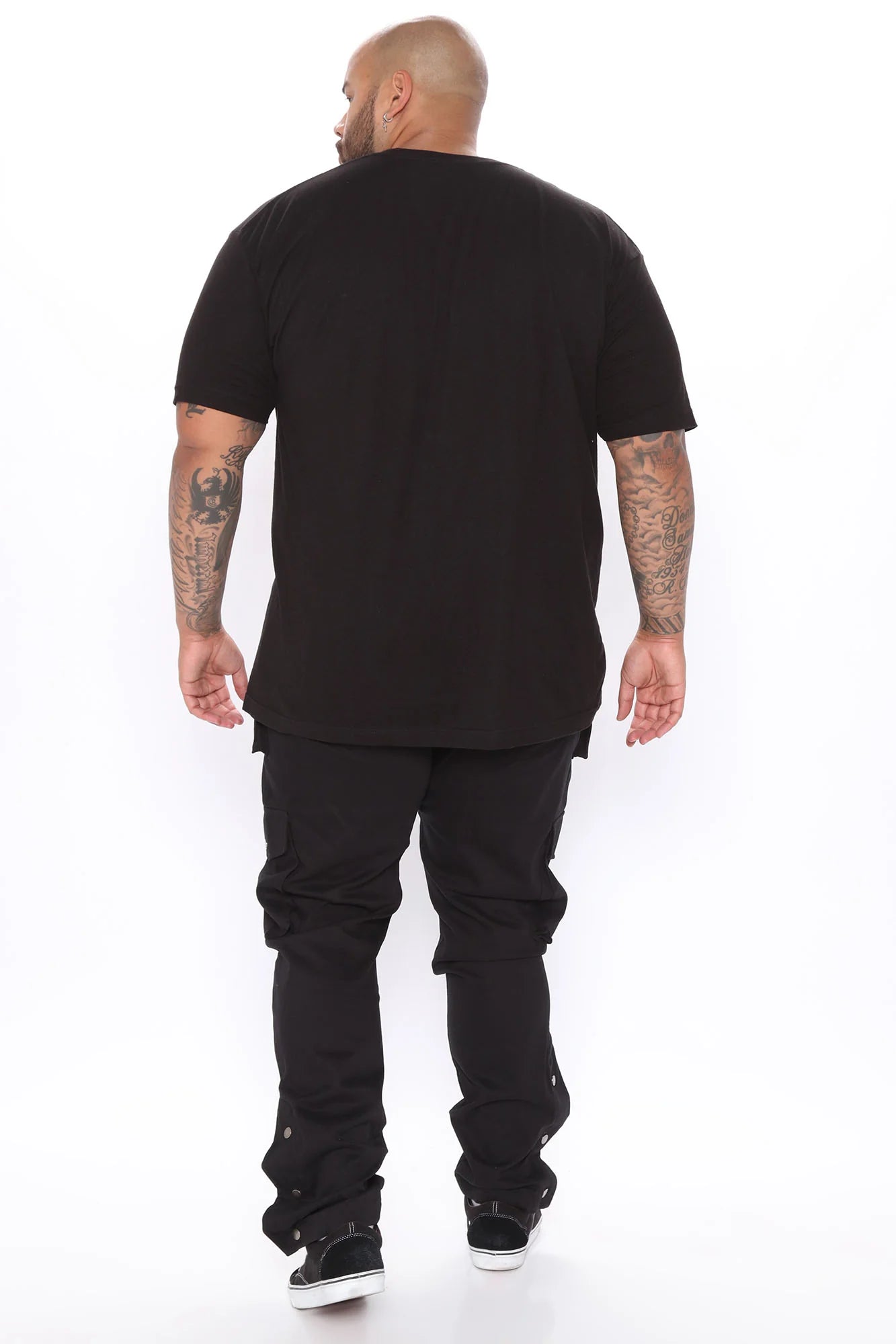 Worker Cargo Pants - Black