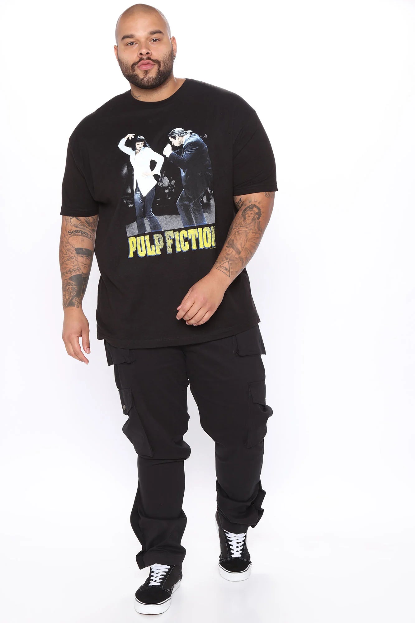 Worker Cargo Pants - Black