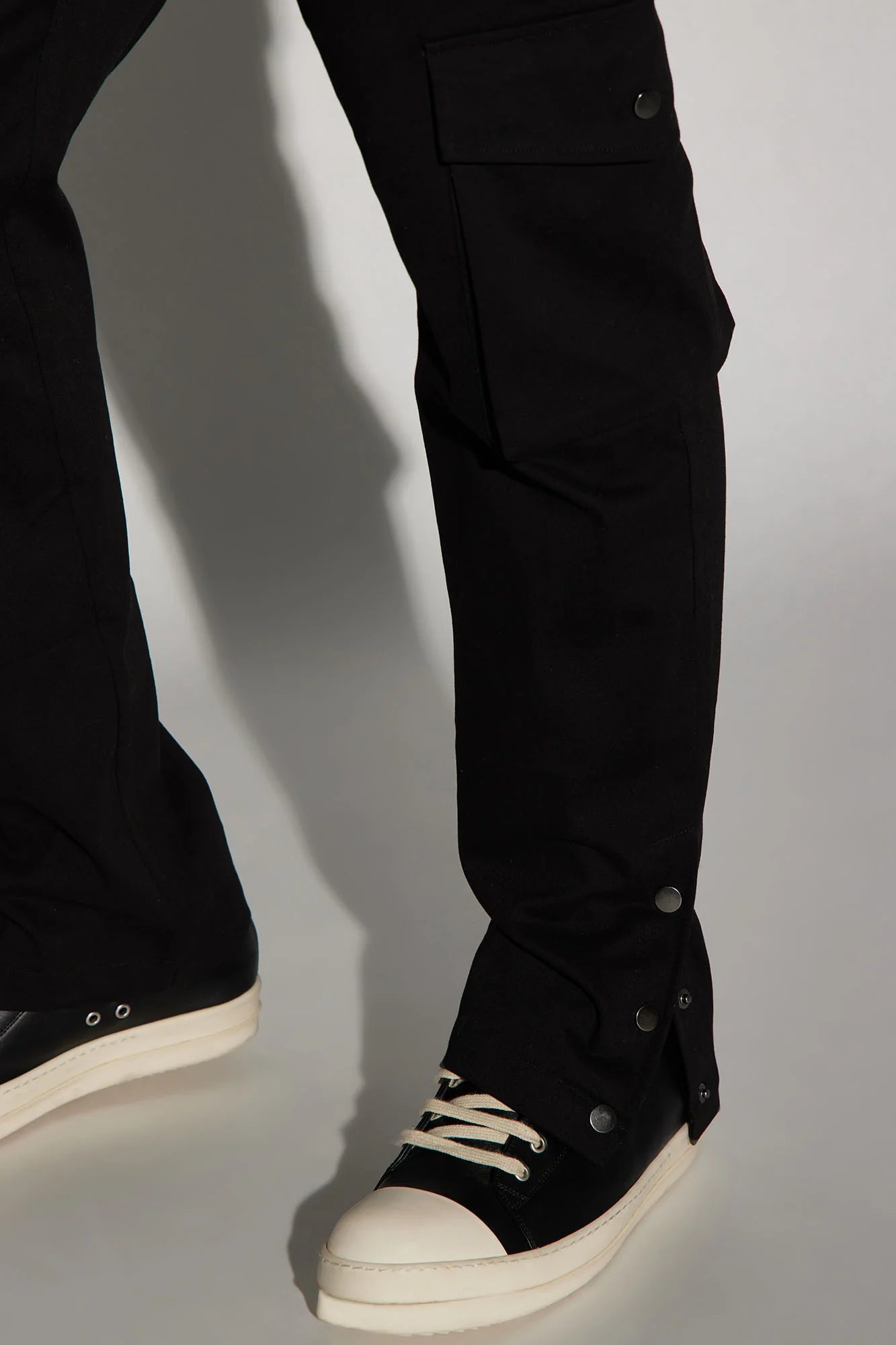 Worker Cargo Pants - Black