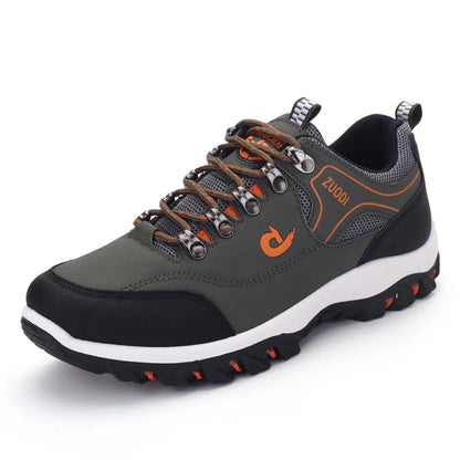 Men Treking Shoes round Toe Climbing Hiking Shoes Outdoor Sneakers Breathable Men Trainers Comfortable Walking Casual Men Shoes