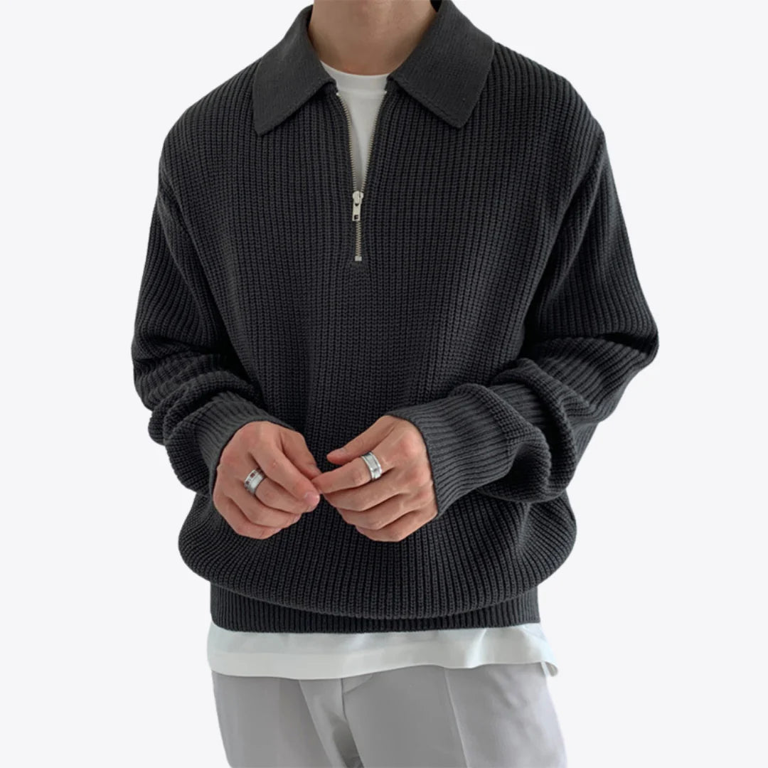 ™ - Quarter Zip Sweater